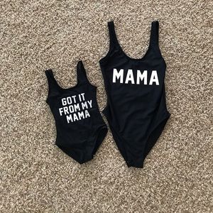 Mommy and me swimsuits NWOT